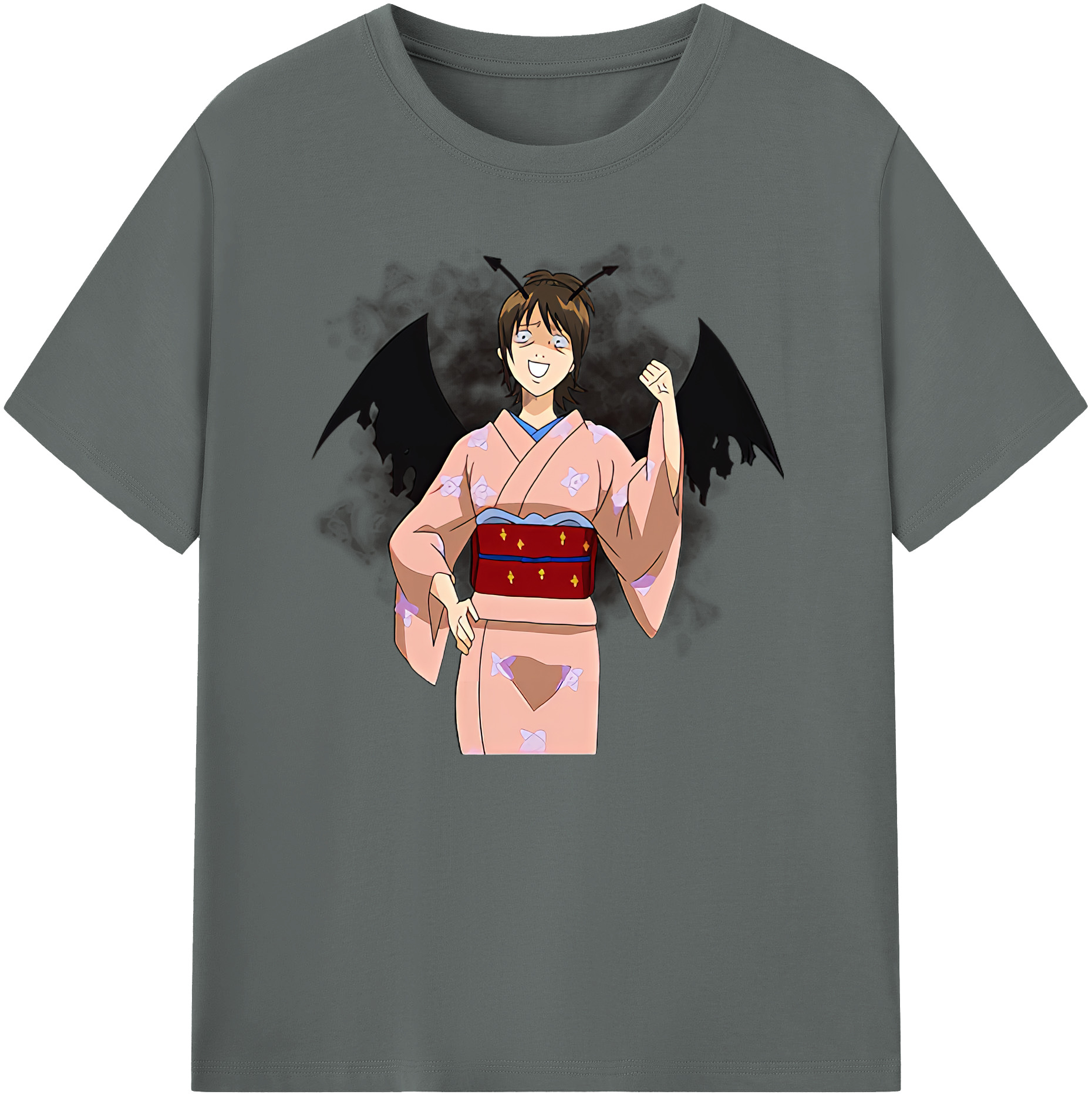 （画像用） ぎんたま 坂田銀時（さかたぎんとき） 神楽 志村新八（しむら しんぱち） GINTAMA Sakata Gintoki Kagura Shimura Shinpachi 綿100％ メンズ半袖Tシャツ｜肌触りやわらか＆通気性